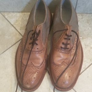 Brown oxfords
